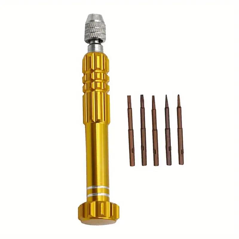 5 In 1 Screwdriver Set Mobile Phone Notebook Computer Professional Precision Maintenance Disassembly Tools For Small Multi-funct