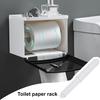 Toilet Tissue Roll Holder Bathroom Paper Rack Adjustable Design Universal Fit Simple Installation Spring Loaded Toilet Roll Holder