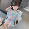 Kids' Summer Korean Style Airy Sportswear: Short-Sleeved Tops for Boys & Girls