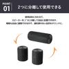 LITHON TWS separate speaker Enjoy stereo music with one unit Compact size but maximum output 20W Loud volume Powerful Waterproof standard IPX6 USB