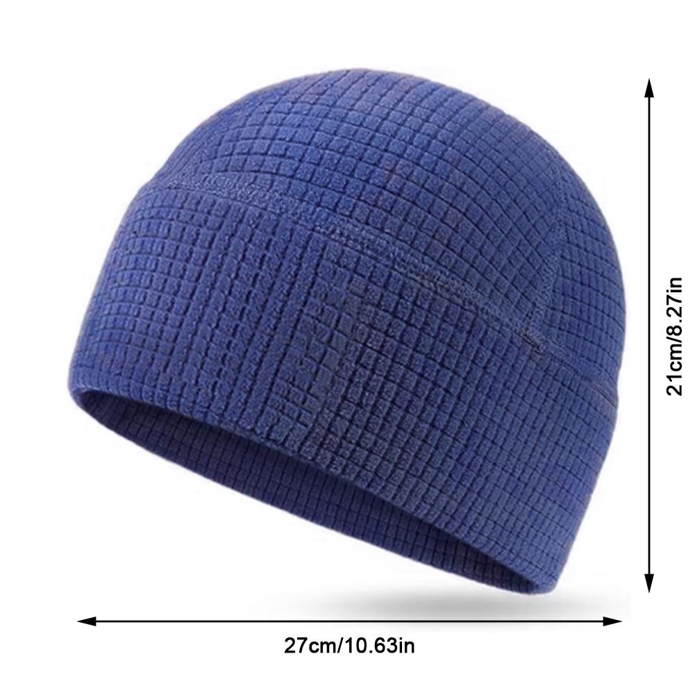 Mesh Hat Shaped Beanie Tactical Outdoor Running Ski Riding Windproof Winter Sports Hat