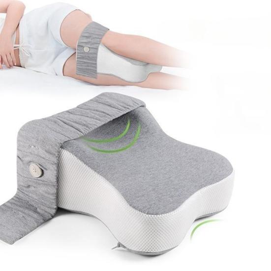 Комфортная подушка для коленей для спящих на боку, подушка для ног из пены с эффектом памяти для спины и бедер
