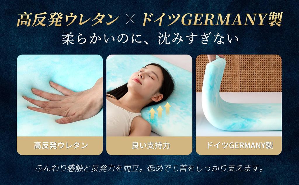 VCKAS Low-Profile Pillow, Approximately 6cm, Specialized for Back Sleeping, Flat Design, Breathable, Washable Cover, Designed In Japan, 2-Year