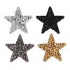 24pcs Sew On Option Star Patches 4X4cm Rhinestone Patches Delicate Iron On Patches  DIY Crafts
