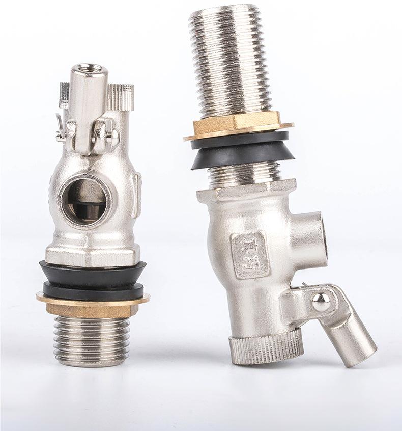 4-Point Cap Electroplated High-Temperature Stainless Steel Float Valve