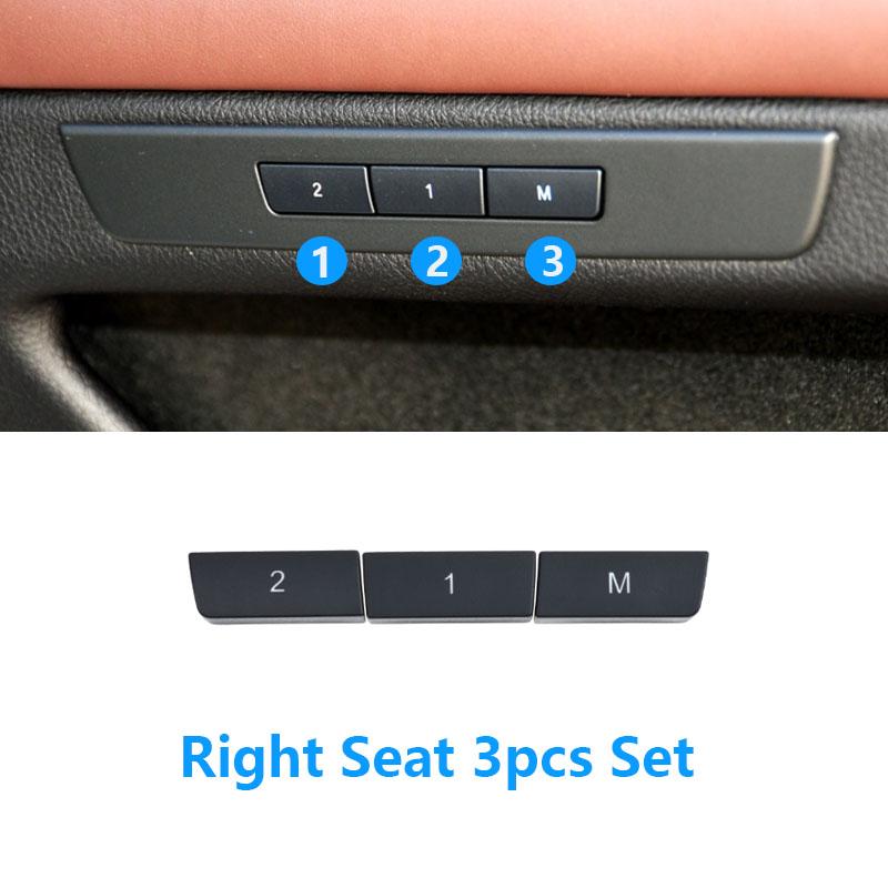 Замена кнопки памяти для регулировки автомобильного сиденья, ремонт для 5GT 5 7 серии F07 F10 F11 F18 F01 F02