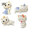 Animal Wall Art for Kids Room Cute Cat Light Switch Sticker, Adorable Kitten Self?Adhesive Socket Panel Concealing Flaw Decor Cover Decor,
