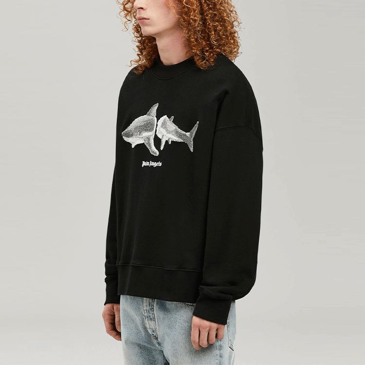 PALM ANGELS Shark Sweatshirt PMBA026S22FLE0041009