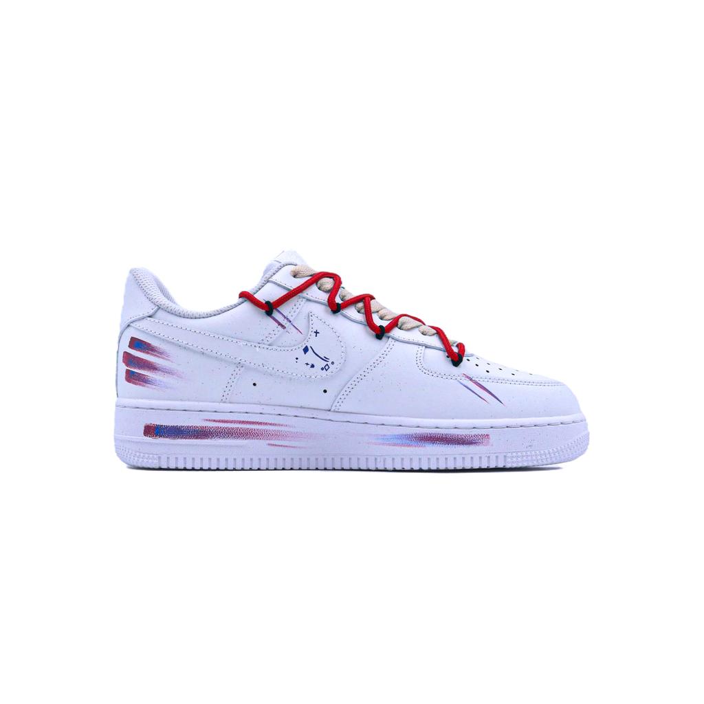 Nike Air Force 1 Singularity, 12 Constellations, Gemini Abrasion Resistant Abrasion Resistant Low top Skateboard Shoes CW2288-111(Team784- )