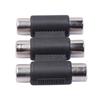 3 RCA AV Аудио Видео Женский-мама Переходник-переходник Компонент удлинительного кабеля