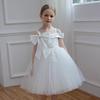 День рождения принцессы и вечернее платье для девочек - Платье с пышной юбкой для выступлений, цветочной церемонии или свадеб