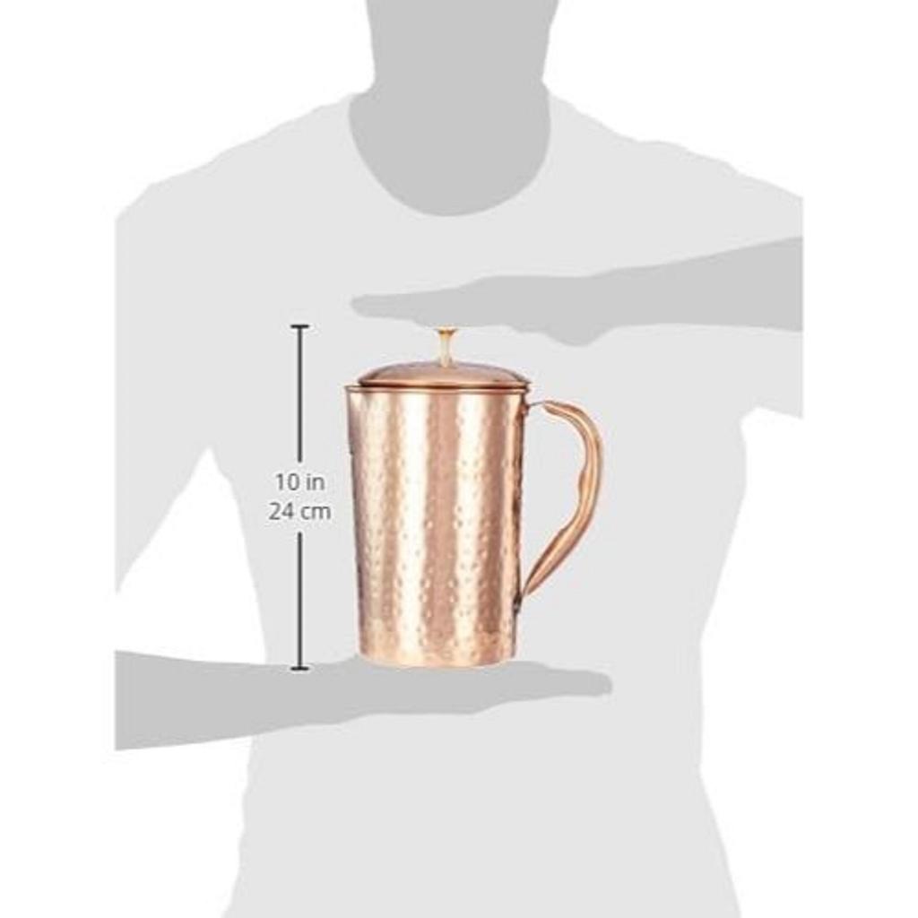 Кованый медный кувшин, 1350 мл