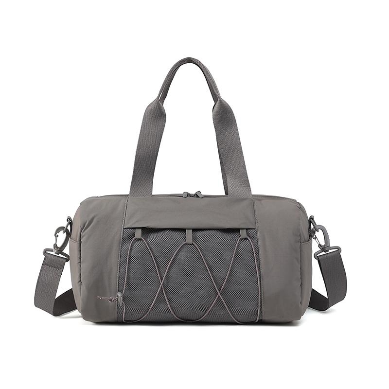 Luggage Bag Large Capacity Foldable Storage Bag Solid Color Water-Repellent Travel Bag