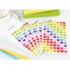 Fresh & Fun Heart and Star Decorative Stickers (6 Sheets)