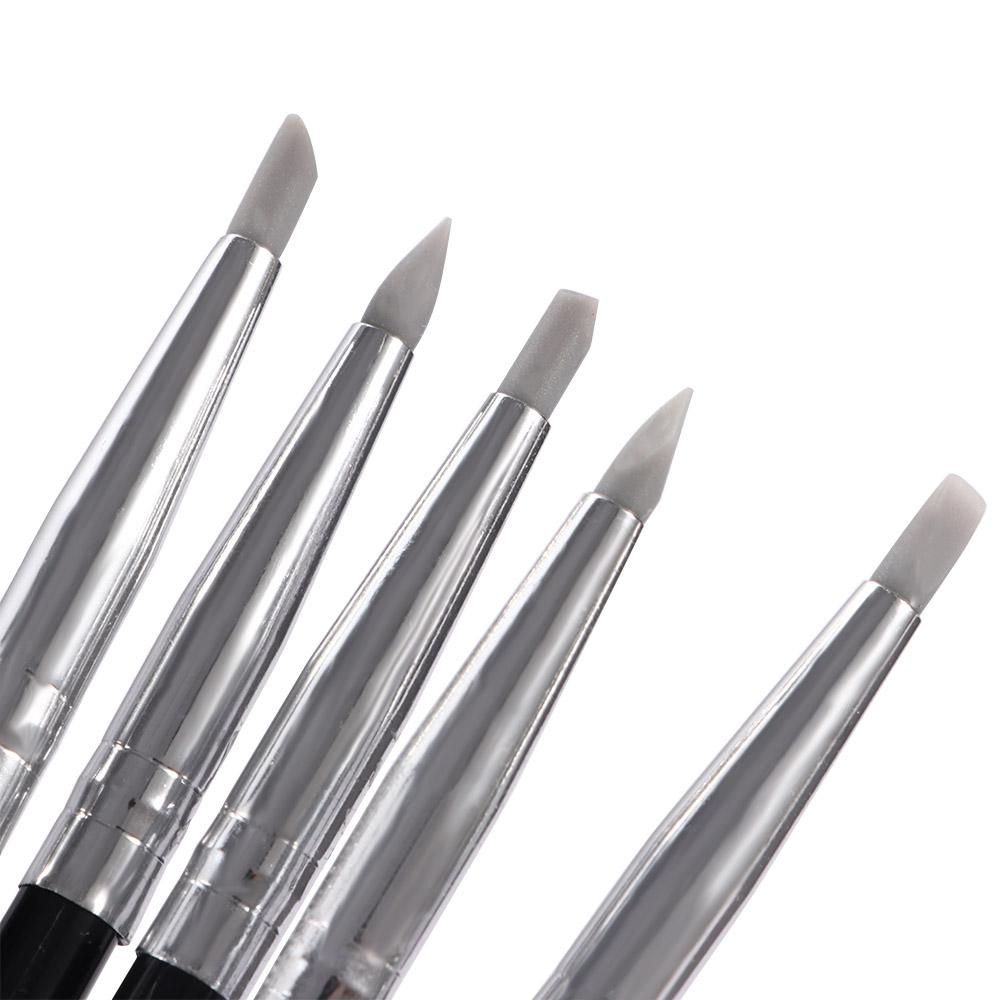 Отбеливание зубов Силиконовые профессиональные фарфоровые стоматологические инструменты для формирования зубов Стоматологические смоляные щеточки-ручки