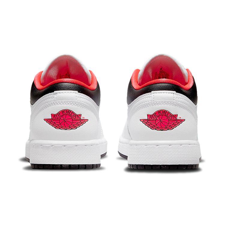 Air Jordan 1 Low GS Chicago Home White Infrared 23 Black 553560-160