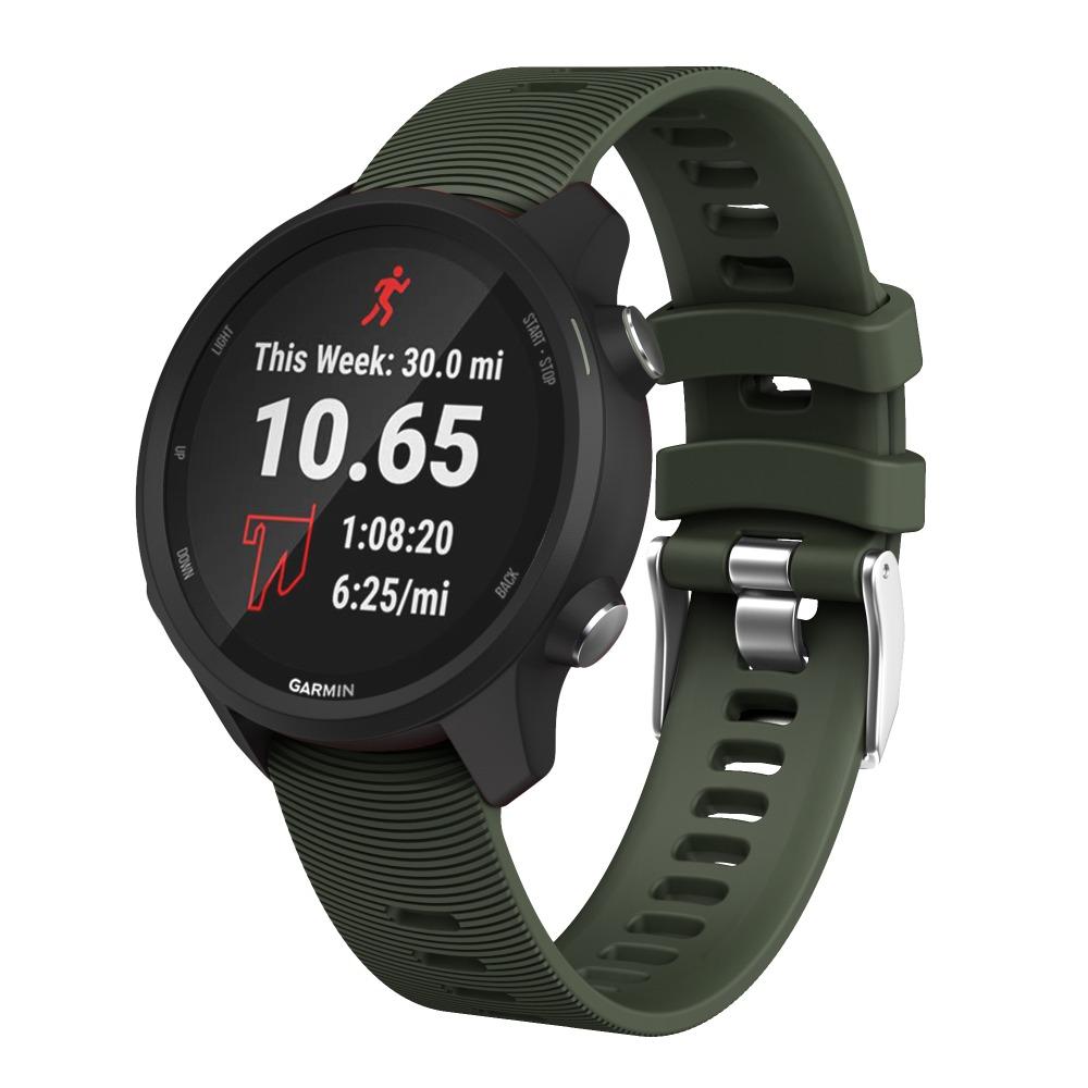 20 мм цветной ремешок для Garmin Forerunner 245 245m 645 Music Vivomove 3 HR Sport силиконовый ремешок для смарт-часов