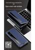 Кожаный чехол-книжка Samsung Z Fold 8 Ultra с умным боковым окном - Business Edition.