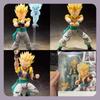 Аниме Dragon Ball Super Саян Готенкс Сочлененная Модель Статуя Набор Настольное Украшение Декорация Игрушка Подарок для Фанатов Премиум Качество