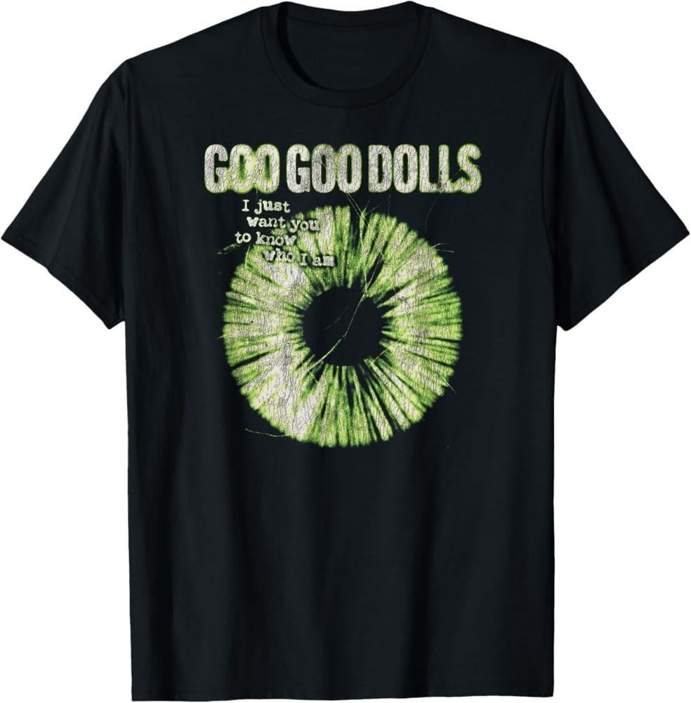 Goo Goo Dolls Black Cotton T-Shirt Full size S-5XL Xmas Gifft SN102 Unisex T-Shirt