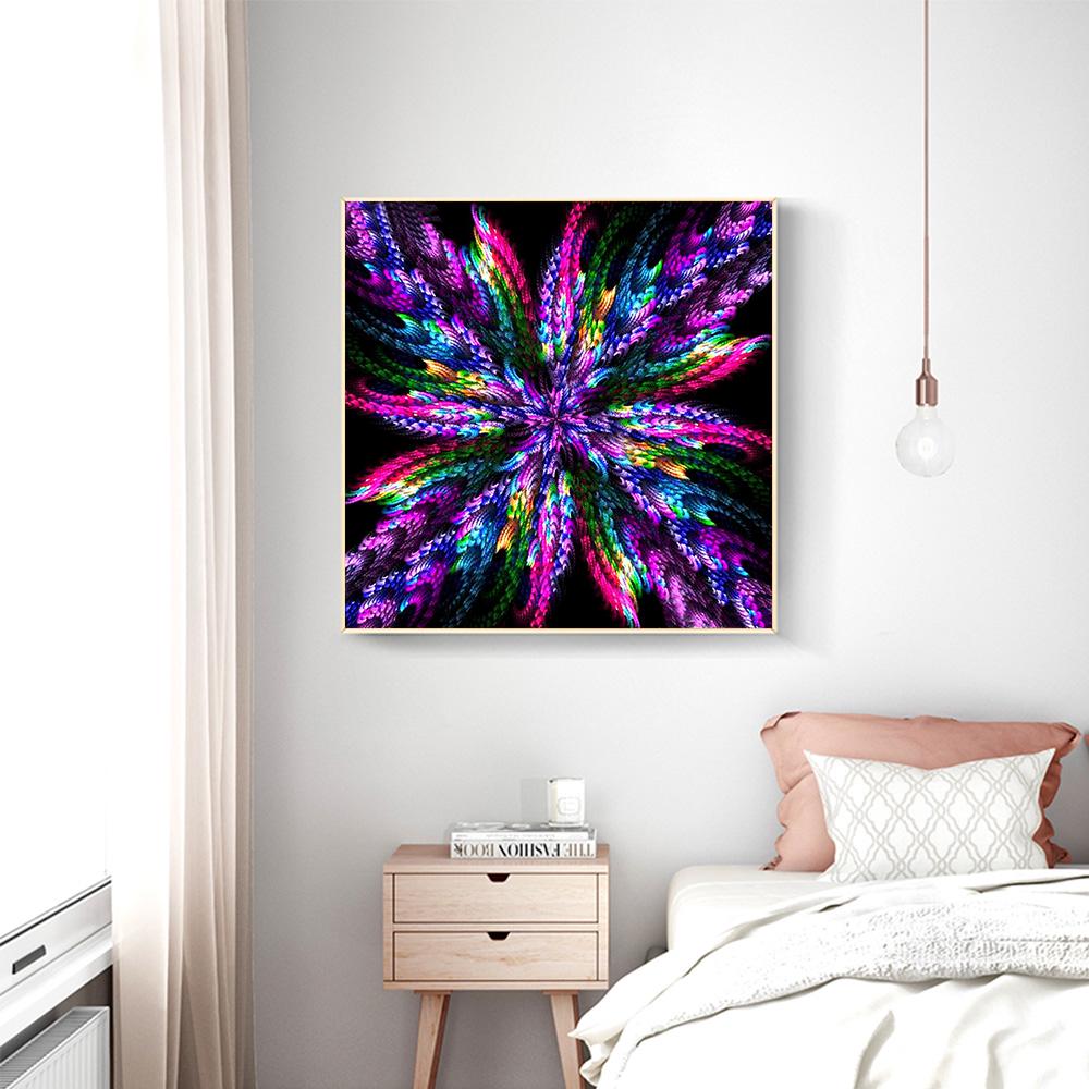 5d Diy Drill Full Round Diamond Painting "mandala " 3d Embroidery Cross Stitch 5d Home Decor Gift