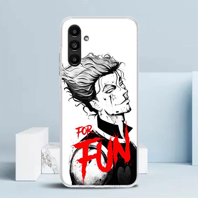 Чехол для телефона HunterX Hisoka для Samsung Galaxy A17 A37 A57 A16 A15 A14 A13 A56 A55 A54 A53 A36 A35 A34 A33 A26 A25 A24 A23 Galaxy