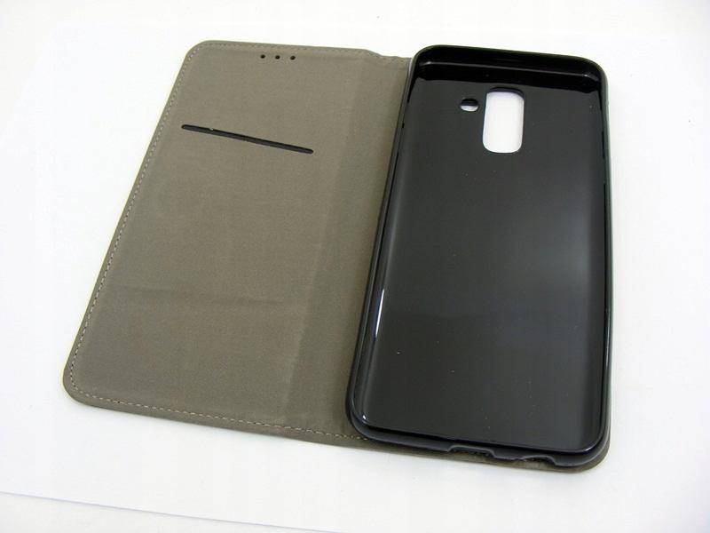 Case for Samsung Galaxy A6+ 2018 SMART MAGNETIC CLOSED WITH FLAP + GLASS