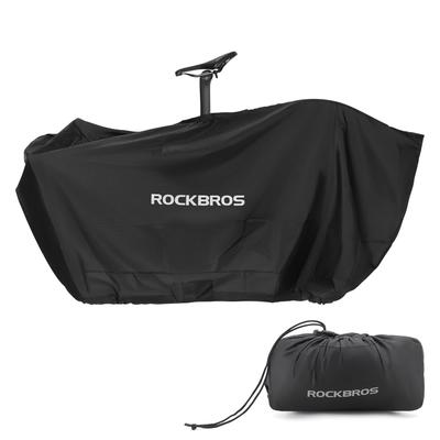 ROCKBROS Велосипедная сумка для путешествий Компактная Легкая Водонепроницаемая Горизонтальная Съемное переднее колесо Велосипедная сумка для перевозки 27,5-дюймовый MTB 700C Дорожный Кроссовый Велосипед