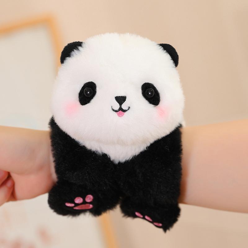 Cute Animal Slap Bracelet Doll Plush Toy Cute Elephant Lion Bracelet Doll Children's Rag Doll