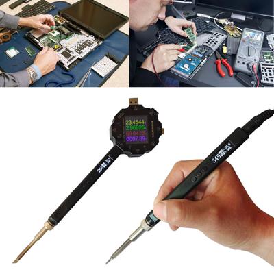 Оригинальный T12 Мини USB Электрический Паяльник Регулируемая Температура Портативная Цифровая Паяльная Станция Наконечник T12 65 Вт