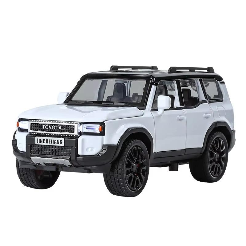 1/32 Toyota 2024 PRADO Land Cruiser литая модель автомобиля внедорожная игрушка из металла