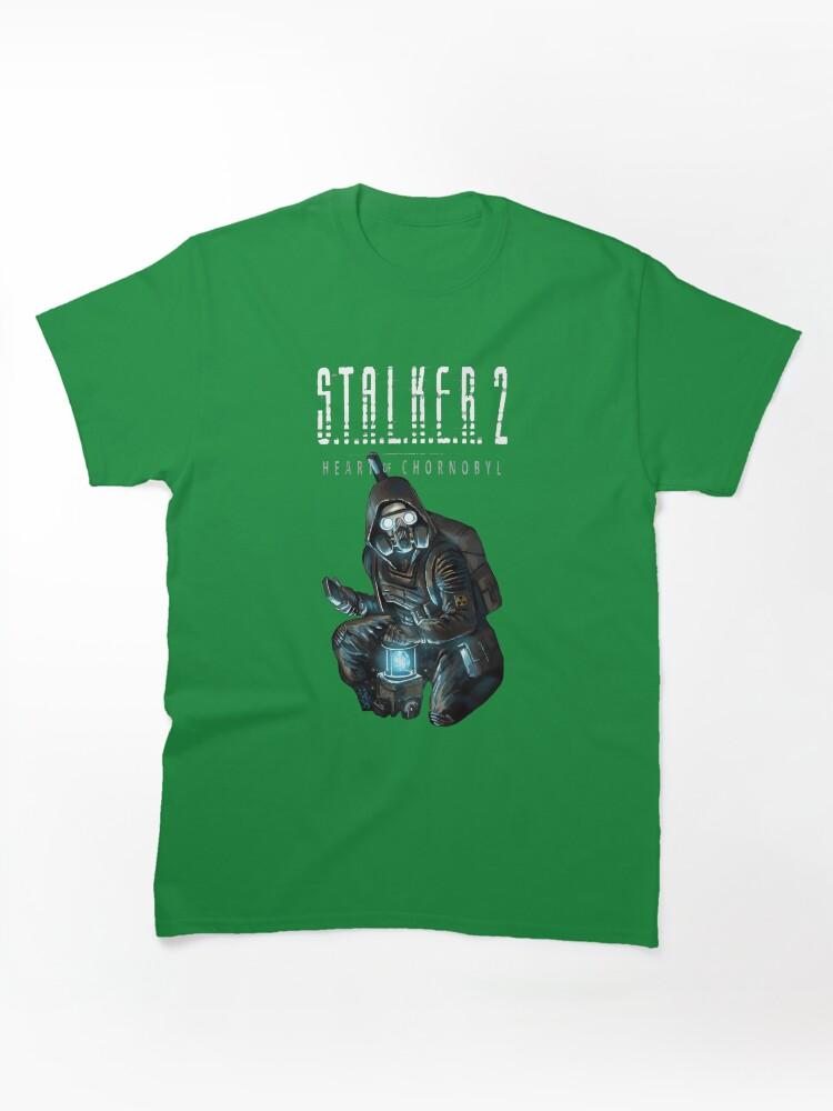 S.T.A.L.K.E.R. S.T.A.L.K.E.R. 2 Heart Of Chornobyl Loner S.T.A.L.K.E.R. With Artifact Container Classic T-Shirt