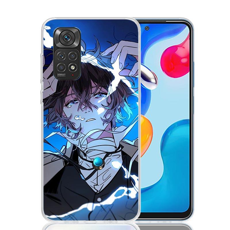 Чехол для телефона Bungo Stray Dogs Дазай для Xiaomi Redmi Note 15 14 13 12S 12 Pro Plus 11S 11E 11 11T 10S 10 Арт Мягкий Чехол с Рисунком Re