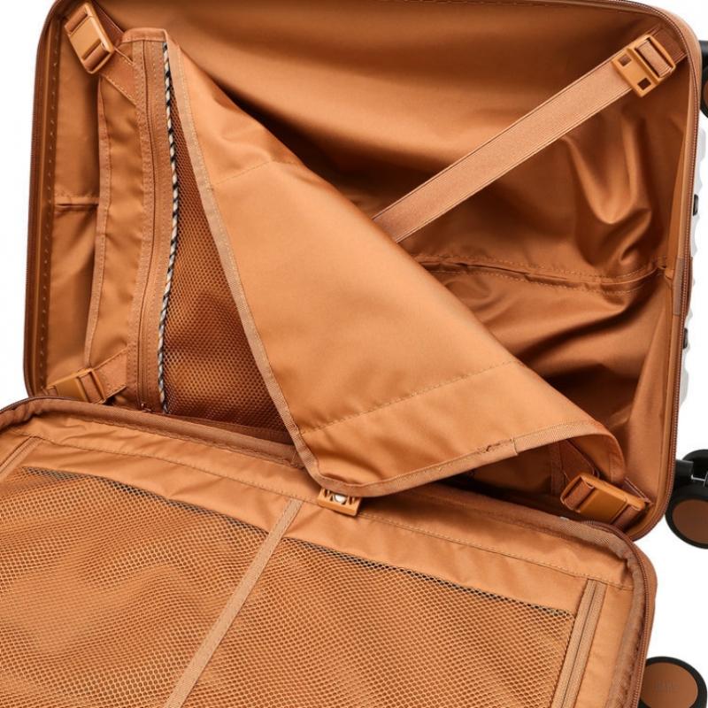 Daks Silver Solid Polycarbonate Hard Carrier 21 Inch Dbba6e571sv