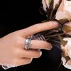 Кольцо для помолвки Jewelrypalace Claddagh Crown Heart Hand Friendship из стерлингового серебра 925 пробы с кубическим цирконием и 3 камнями для женщины
