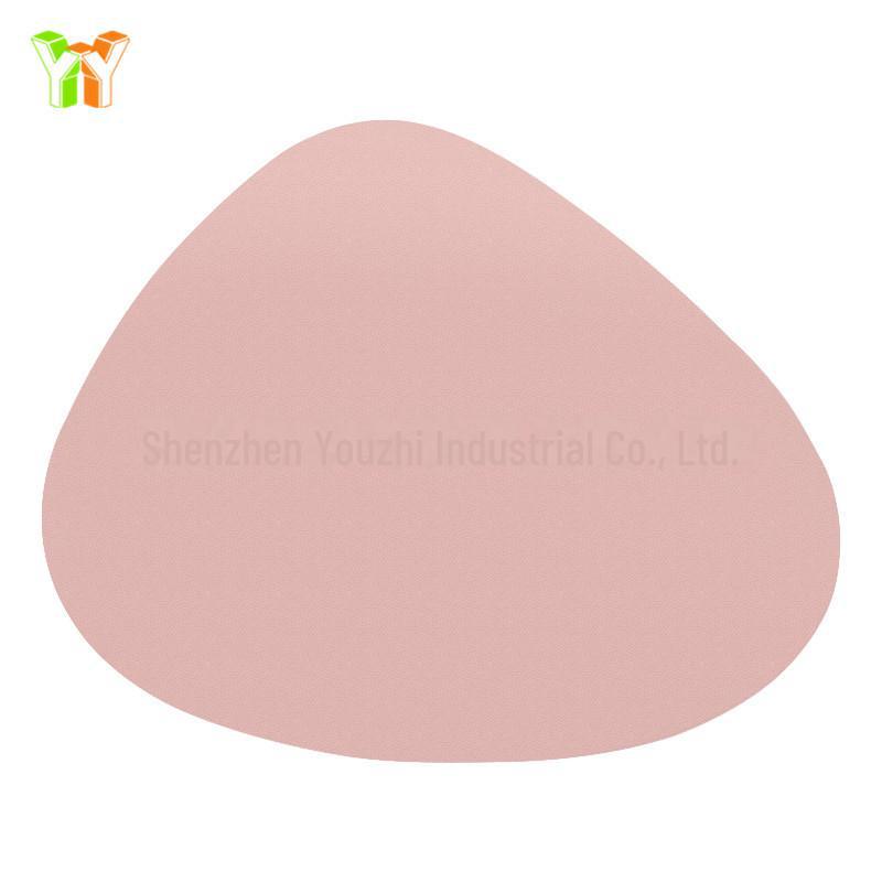 Набор двухсторонних водонепроницаемых и маслостойких салфеток из скандинавской искусственной кожи под столовые приборы