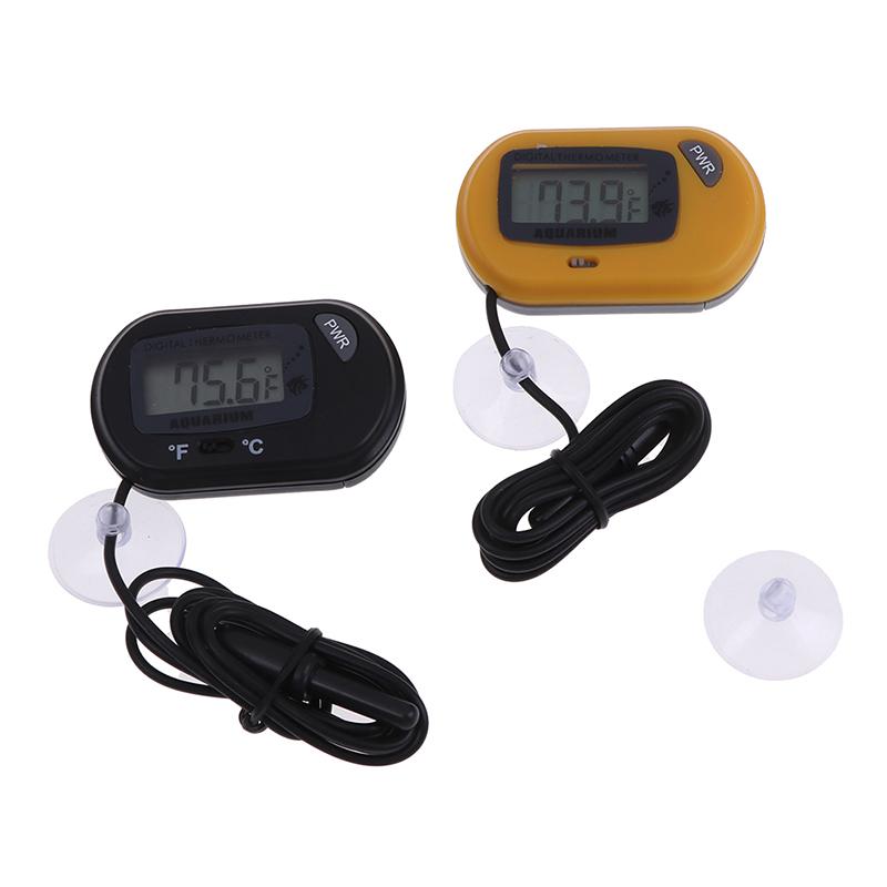 ЖК-цифровой аквариум для рептилий, аквариумный водомер, термометр, температура