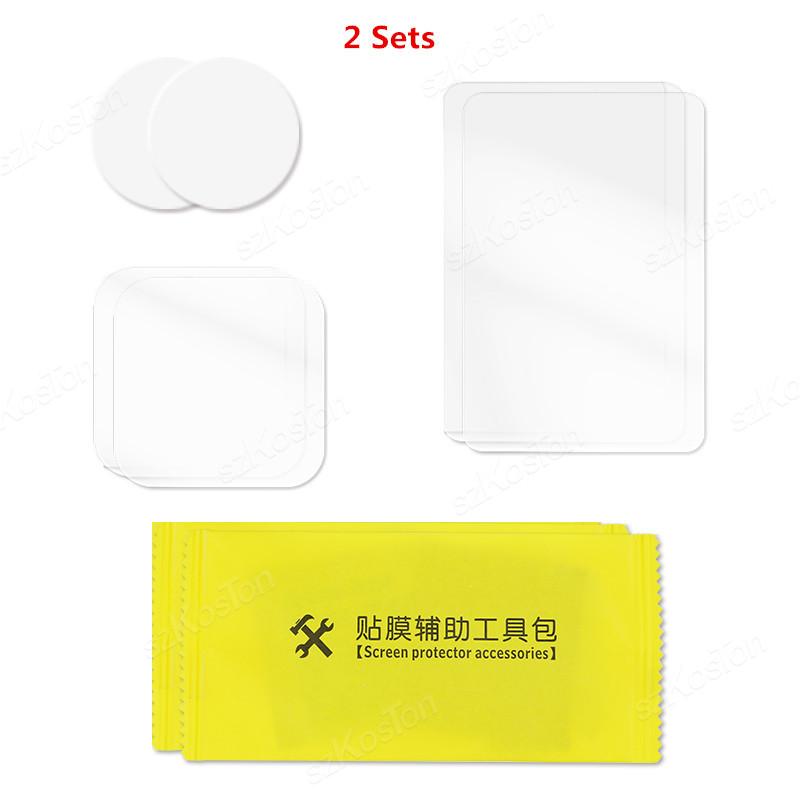 Для DJI Osmo Action 5 Pro 9H закаленная стеклянная пленка + мини-сумка для переноски + защитный чехол для объектива для DJI Action 5 Pro Аксессуары для камеры