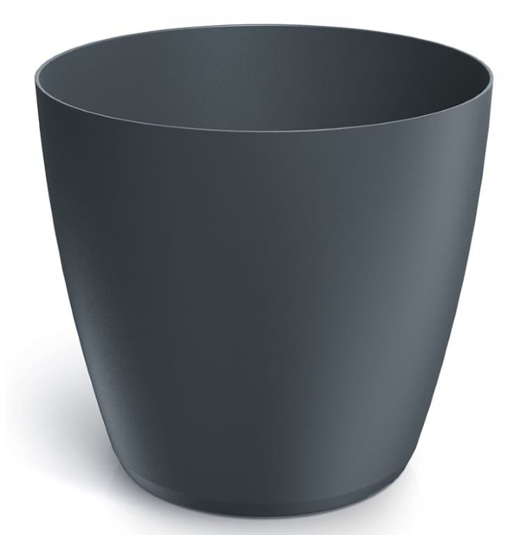 Matte Plastic Flower Pot Smooth Planter Mate