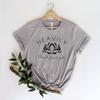 Сильно медитирующая футболка Мама Йога Т Маме Подарок Футболка для йоги