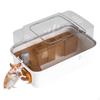 Hamster Cage Habitat Clear Large Breathable Creative Small Animal House for Animals