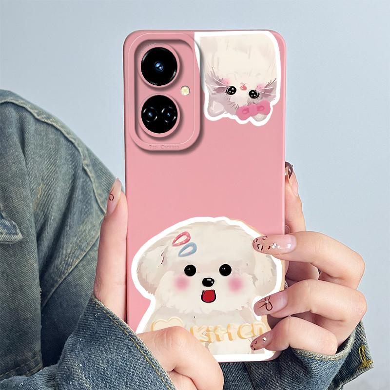 For Tecno Camon 19 CI6n / 19 Pro CI8 Phone Case Cover Silicone Sweet Painted Shell Cartoon Funda Printed Protective Casing Coque