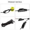 Fishing Equipment for Trolling and Deep Sea Fishing Downrigger Weight Retrievers with Snap Fairlead Cleat & 86Inch Cord