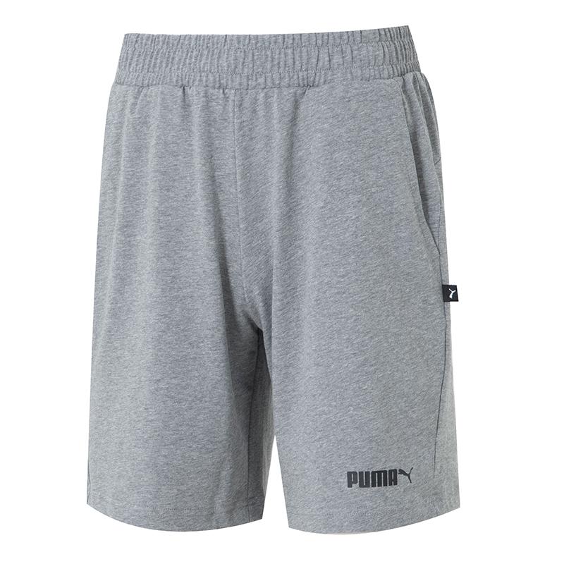Puma Серия Спортивный Образ Жизни Вязаные Повседневные Дышащие Простые Спортивные Шорты Мужские Шорты Серые 692481-03