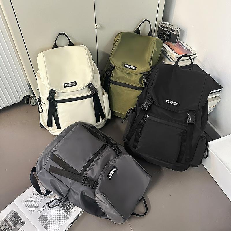 Женский рюкзак Мужской рюкзак большой вместимости для активного отдыха и путешествий Нейлоновый студенческий школьный рюкзак