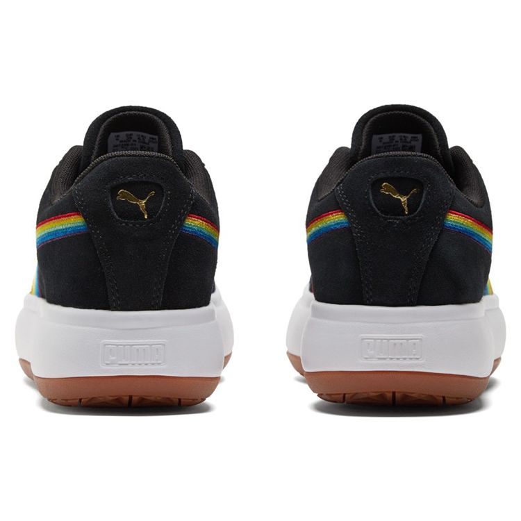 Puma Кроссовки Suede Mayu Rainbow - Черные женские 387239-01