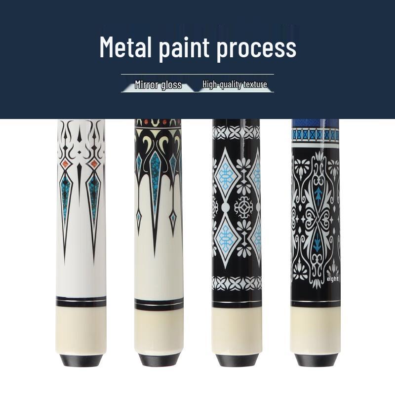 Кий для китайского бильярда 8-ball Luoweini, разборный, из клена, с наклейкой 12,5 мм