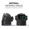 Подставка-зарядка для Apple Watch Series 9 8 Ultra 7 6 5 SE 4 3 2 Док-станция для зарядки Силиконовый кронштейн Держатель для зарядного кабеля iWatch