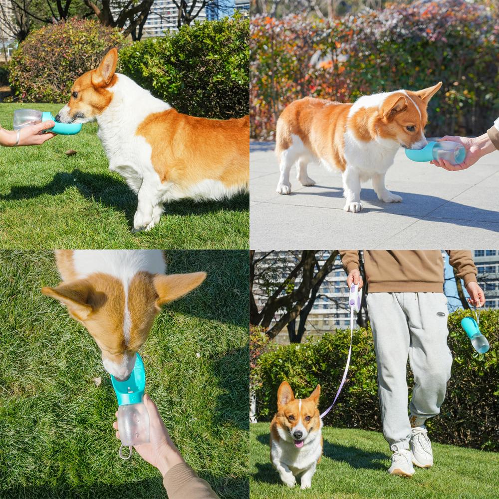Портативная бутылка для воды для собак мелких, средних и крупных пород, кошек, для путешествий на открытом воздухе, для бега, для щенков, для поения, для кормушки, для йоркширских французских бульдогов, товары для животных