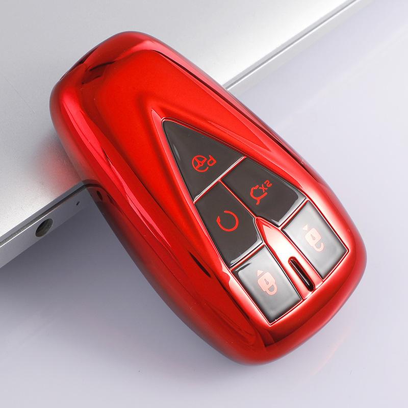 Чехол для дистанционного ключа из ТПУ с 3, 4, 5 кнопками для Changan CS35 Plus CS55 Plus CS75 Plus 2019 2020, защитный чехол для ключей, держатель для сумки